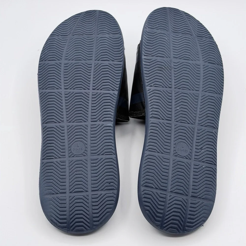 Seattle Seahawks NFL Mens FOCO Slide Sandals Training Camp Gel Slides Sz L 11-12